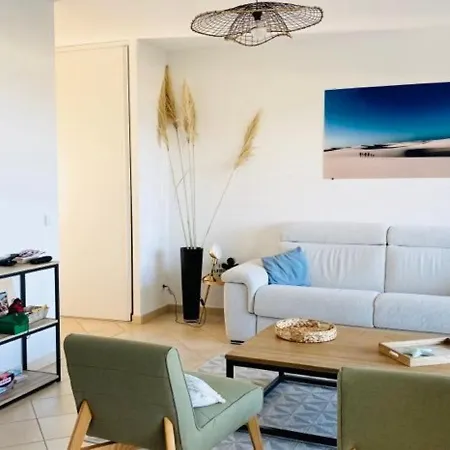 Apartmán 3 Pieces Avec Climatisation Et Parking, 200m De La Plage - Fr-1-63-288
