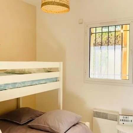 3 Pieces Avec Climatisation Et Parking, 200m De La Plage - Fr-1-63-288 Apartmán Lumio (Corsica)